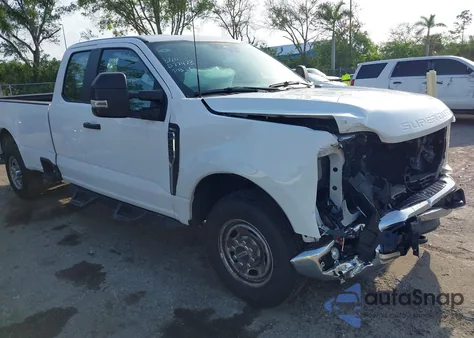 2023 Ford F250 Xl из США, поврежденный, VIN 1FT7X2AA4PED77473